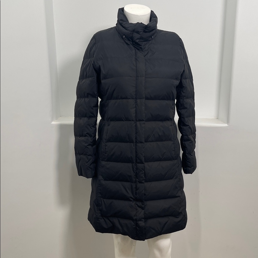 Eileen Fisher Midnight Puffer Jacket